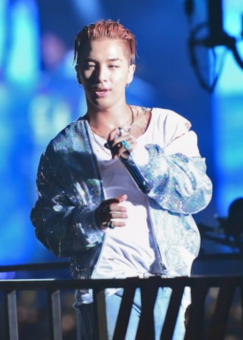 taeyang-pictured-during-a-concert-in-2016 Taeyang pictured during a concert in 2016